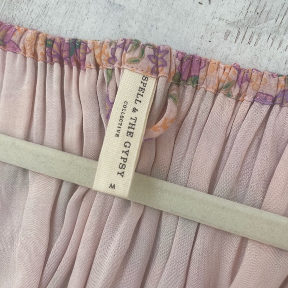 spell juniper tiered gown